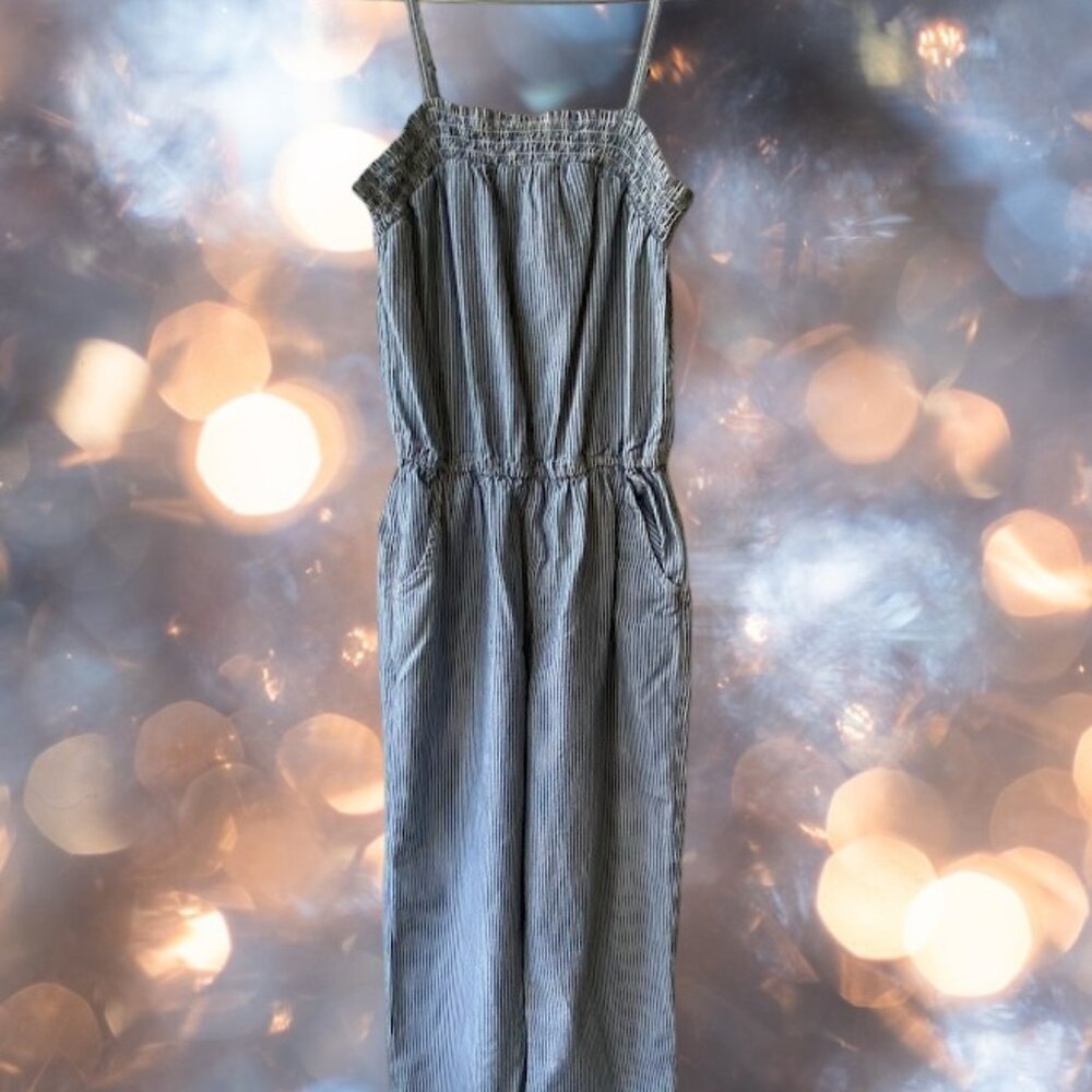Abercrombie Kids Tube Top Stripe Jumpsuit